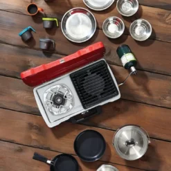 Woods™ Daybreak Stainless Steel Camping Coffee Percolator, 9-Cups -Woods Sales Store coleman stove 2 hyperflame 22k btu 42e6bfad 6f02 46f1 a0a3 99854d90b103 1