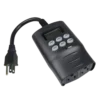 Woods Outdoor Digital Timer, 8 Program Settings, 2 Grounded Outlets, Black -Woods Sales Store outdoor digital timer b00cd60a fed2 418a a888 9211f69f7c72