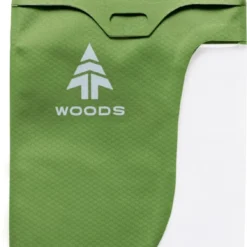 Woods Waterproof Tablet Dry Bag Pouch W/ Zip Seal & Velcro Roll Top Closure, Green