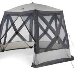 Woods Lodge Instant Pop-Up Screen House/Canopy Tent/Gazebo Camping Shelter, 11-ft X 9-ft -Woods Sales Store woods 12x10 screen hub e5e7568a 061f 4abe a546 b2d78b3fa01b