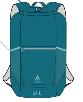 Woods SCRAMBLE 21 Packable Daypack, Self-stowing Backpack For Camping/Hiking/Travel, 21-L 2 Woods SCRAMBLE 21 Packable Daypack, Self-stowing Backpack For Camping/Hiking/Travel, 21-L -Woods Sales Store woods 21l roll top packable backpack 9be0c048 aea7 4eac a387 1a5a4d4100c0