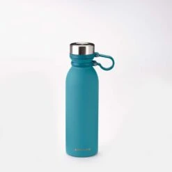 Woods™ Stainless Steel Insulated Rubberized Water Bottle, Assorted Colours, 600mL -Woods Sales Store woods 600ml stainless steel water bottle 671583e6 691d 4957 af5d 145f2123caaa