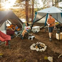 Woods™ Antares Battery-Powered LED Camping Lantern W/ USB Port & LED Indicator, 450 Lumens -Woods Sales Store woods a frame 6 person tent acb2c2f4 5504 43e3 8873 536ed6658897 4