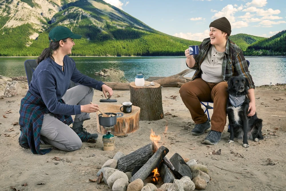 Woods™ Selkrik Aluminum Anodized Camping Cooking Set, Grey, 4-pc 8 Woods™ Selkrik Aluminum Anodized Camping Cooking Set, Grey, 4-pc - Image 6