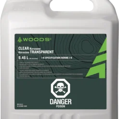 Woods Clear Kerosene, Triple Filtered Fuel For Camping Wick-Feeding Lanterns & Heaters, 9.46-L