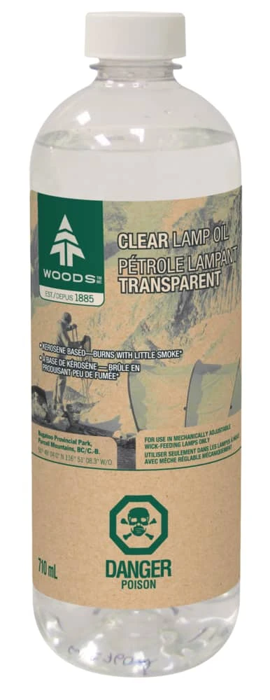 Woods Clear Lamp Oil, Kerosene-Based Fuel For Wick-Feeding Camping Lamps, 710-mL 3 Woods Clear Lamp Oil, Kerosene-Based Fuel For Wick-Feeding Camping Lamps, 710-mL