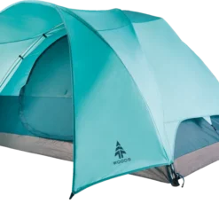 Woods Creekside 3-Season, 4-Person Camping Dome Tent W/ Canopy/Awning, Rain Fly & Carry Bag -Woods Sales Store woods creekside 4 person tent bd1747d5 0001 44e7 8dfc da20c1a0e410