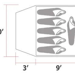 Woods Creekside 3-Season, 6-Person Camping Dome Tent W/ Canopy/Awning, Rain Fly & Carry Bag -Woods Sales Store woods creekside 6 person tent dfdbd1dc 698c 45fd a566 84455a8671ba