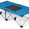 Woods DOG-WOOD Portable Folding Dog Camp Cot W/ Carry Bag, Supports 70-lb, Blue