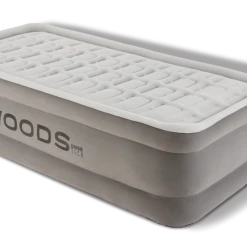 Woods Twin DreamTech Comfort Cell Double-High Inflatable Air Mattress/Airbed W/ Built-In 120V Pump -Woods Sales Store woods double high comfort cell twin with pump 4989b901 aee5 45b2 bdfc 82f7b19852c9