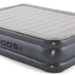 Woods Queen DreamTech Memory Foam Double-High Inflatable Air Mattress/Airbed W/ Built-In 120V Pump -Woods Sales Store woods dreamtech double high airbed with built in pump queen 20ac63a7 e869 4339 8190 3e8aa15adeab