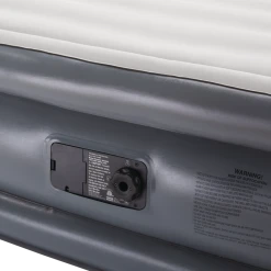 Woods Queen DreamTech Memory Foam Double-High Inflatable Air Mattress/Airbed W/ Built-In 120V Pump -Woods Sales Store woods dreamtech double high airbed with built in pump queen ea42039b 0362 4682 9201 5c3d90beb712