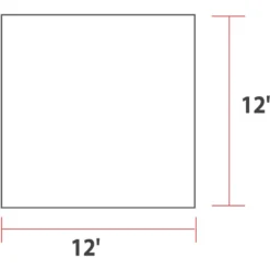 Woods Reign Instant 2-Door Screen House/Canopy Tent/Gazebo Camping Shelter, 12-ft X 12-ft -Woods Sales Store woods easy up gazebo 12 x 12 ft 2386fc3e e8da 4c93 a39e 52022e7f1318