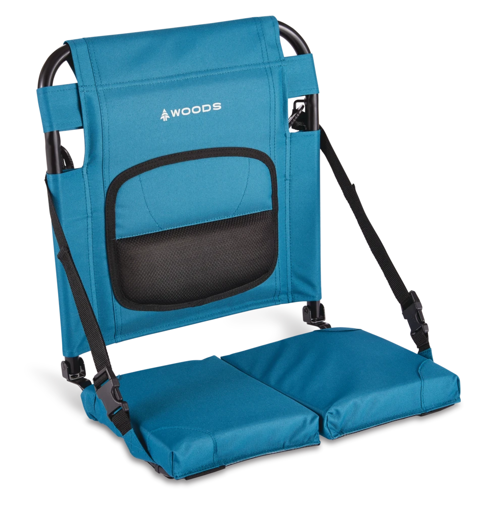 Woods Expedition Portable Folding Canoe Seat Pad Cushion W/ Adjustable Backrest & Lumbar Support, Assorted 4 Woods Expedition Portable Folding Canoe Seat Pad Cushion W/ Adjustable Backrest & Lumbar Support, Assorted - Image 2