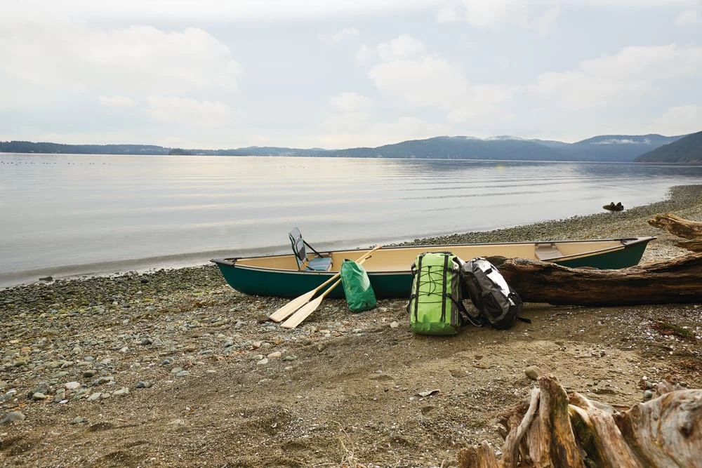 Woods Lightweight Waterproof Dry Bag W/ Valve For Camping, Hiking & Water Sports, 20-L, Green 8 Woods Lightweight Waterproof Dry Bag W/ Valve For Camping, Hiking & Water Sports, 20-L, Green - Image 6