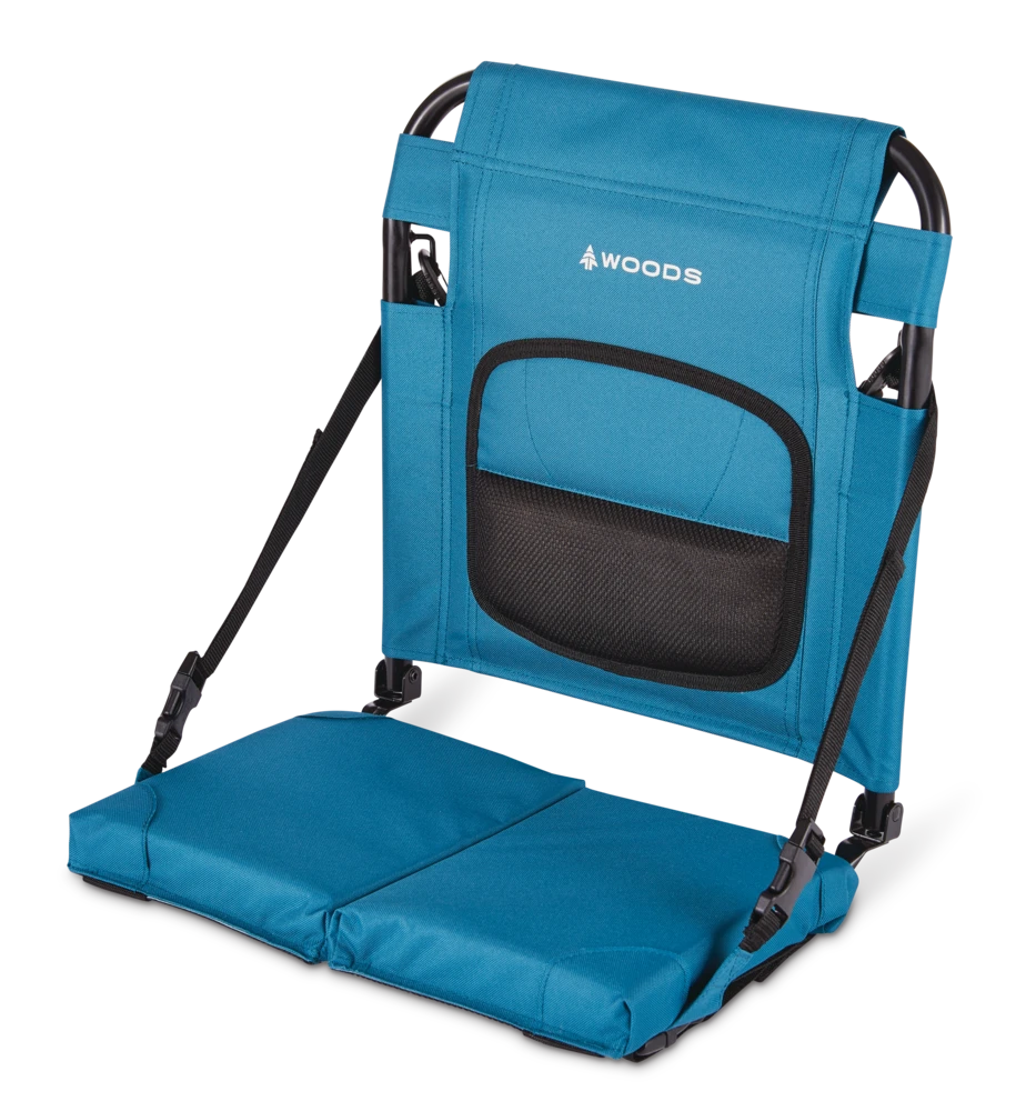 Woods Expedition Portable Folding Canoe Seat Pad Cushion W/ Adjustable Backrest & Lumbar Support, Assorted 3 Woods Expedition Portable Folding Canoe Seat Pad Cushion W/ Adjustable Backrest & Lumbar Support, Assorted