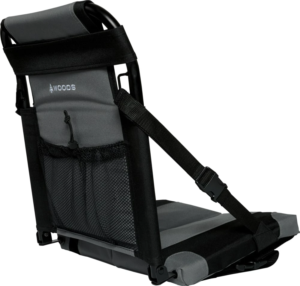 Woods Expedition Portable Folding Canoe Seat Pad Cushion W/ Adjustable Backrest & Lumbar Support, Assorted 7 Woods Expedition Portable Folding Canoe Seat Pad Cushion W/ Adjustable Backrest & Lumbar Support, Assorted - Image 5