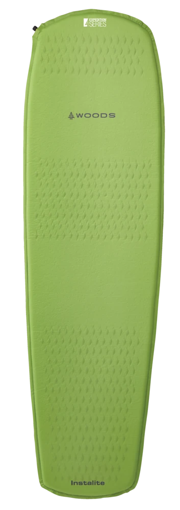 Woods Expedition Instalite Single Self-Inflating Camping Sleeping Pad/Air Mat W/ Storage Bag, 1-In 3 Woods Expedition Instalite Single Self-Inflating Camping Sleeping Pad/Air Mat W/ Storage Bag, 1-In