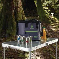 Woods™ Soft Cooler Tote, 36 Can Capacity, 41.4-L, Grey -Woods Sales Store woods expedition series soft cooler tote e5f9b399 9286 459f af31 8832d3a97a65