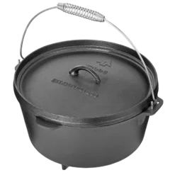 Woods™ Cast Iron Over-Safe Camping Dutch Oven, 7L
