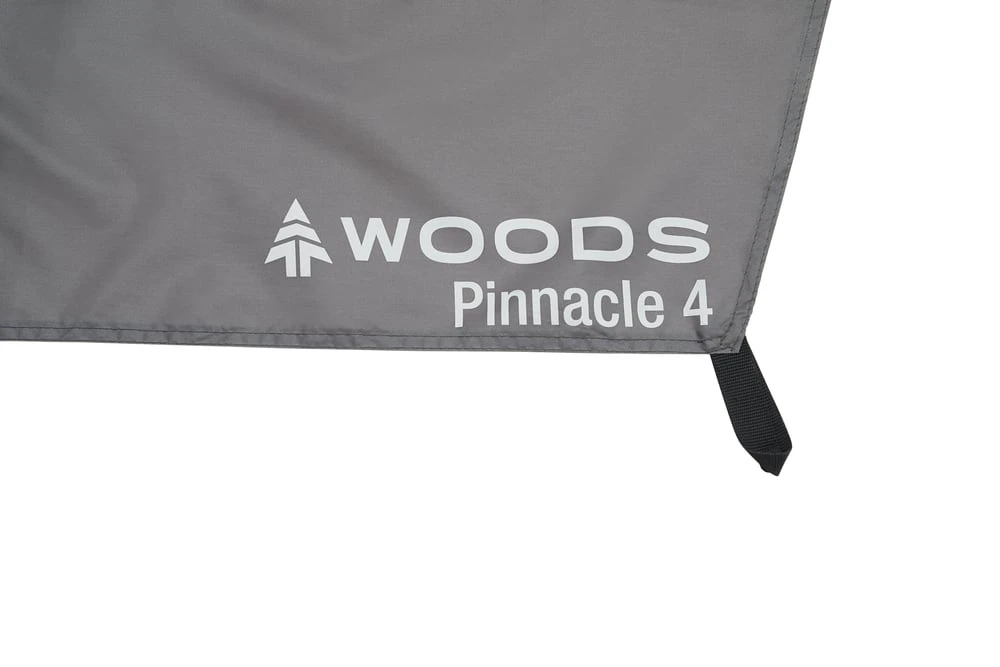 Woods Pinnacle 4-Person Waterproof Camping Tent Footprint/Ground Cloth Sheet W/ Stuff Sack 7 Woods Pinnacle 4-Person Waterproof Camping Tent Footprint/Ground Cloth Sheet W/ Stuff Sack - Image 5