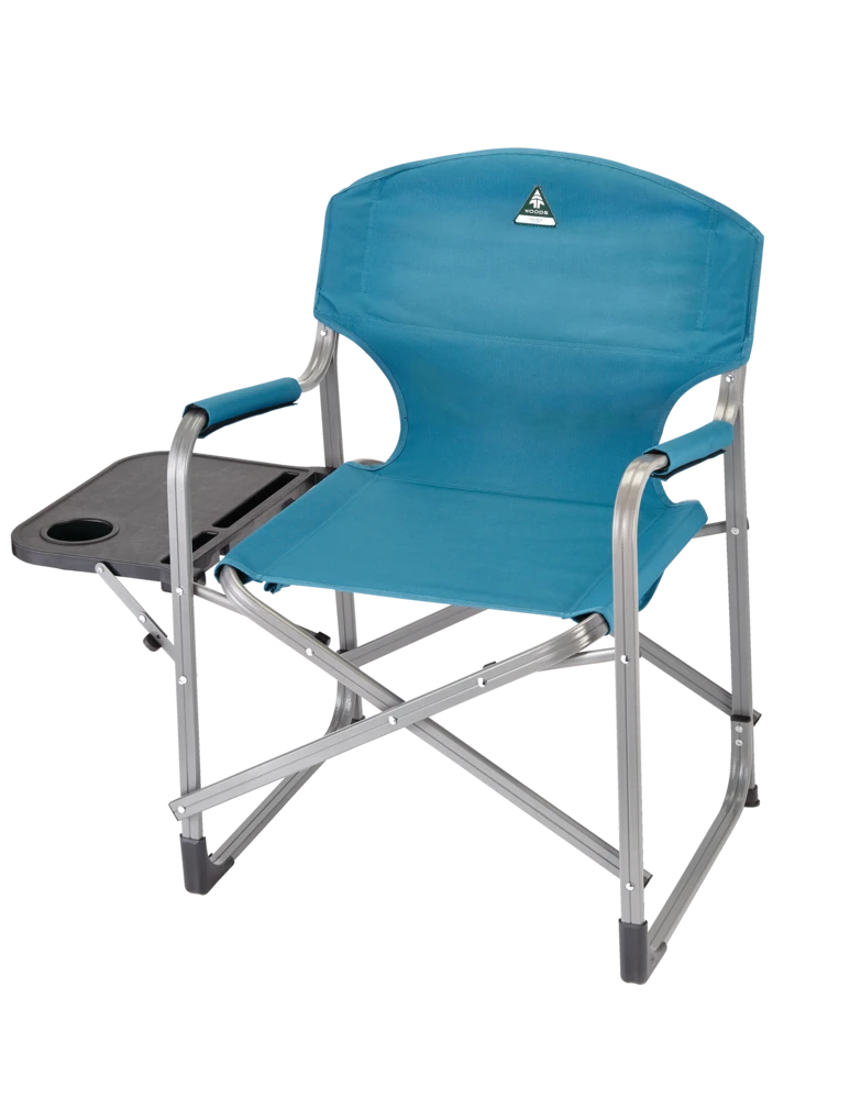 Woods Prospector Portable Folding Camping Chair W/ Side Table & Cup Holder 4 Woods Prospector Portable Folding Camping Chair W/ Side Table & Cup Holder - Image 2