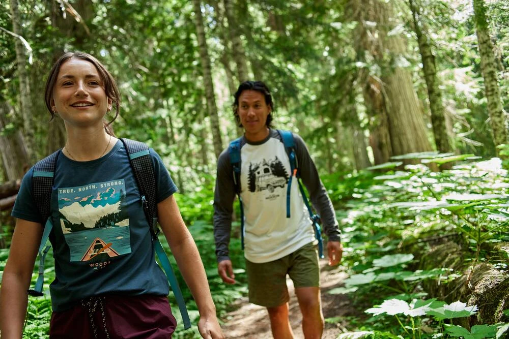 Woods Quill Lightweight Water-Resistant Backpack For Hiking/Camping/Travel, 18-L 8 Woods Quill Lightweight Water-Resistant Backpack For Hiking/Camping/Travel, 18-L - Image 6