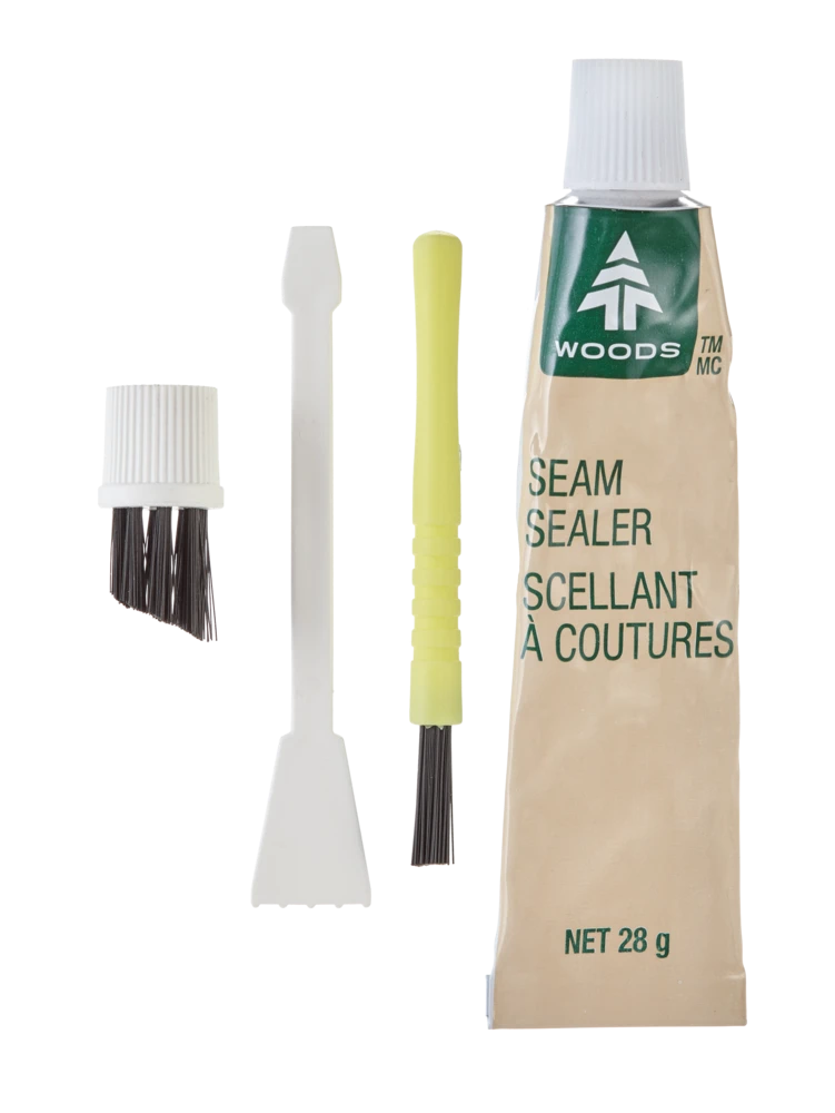 Woods Weatherproof Permanent Seam Sealer Kit For Fabrics, Tents, Tarps, Rainwear & Gear 3 Woods Weatherproof Permanent Seam Sealer Kit For Fabrics, Tents, Tarps, Rainwear & Gear