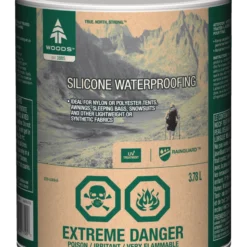 Woods Silicone Waterproofing Liquid For Nylon/Polyester Camping Tents, Tarps & Outdoor Gear 3.78-L