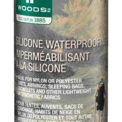 Woods Silicone Waterproofing Spray For Nylon/Polyester Camping Tents, Tarps & Outdoor Gear 400-g