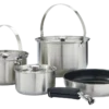 Woods™ Viand Stainless Steel Camping Pot Set, 4-pc 1 Woods™ Viand Stainless Steel Camping Pot Set, 4-pc -Woods Sales Store woods viand 4 piece camp pot set 49277e14 1e00 4300 95bd 72b6bb9611e4